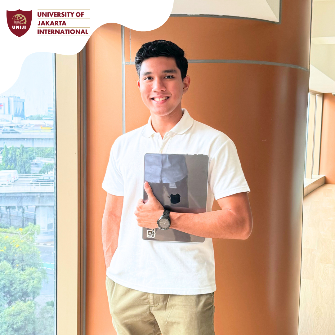 University of Jakarta International Welcomes Jefan Nathanio as a New Student