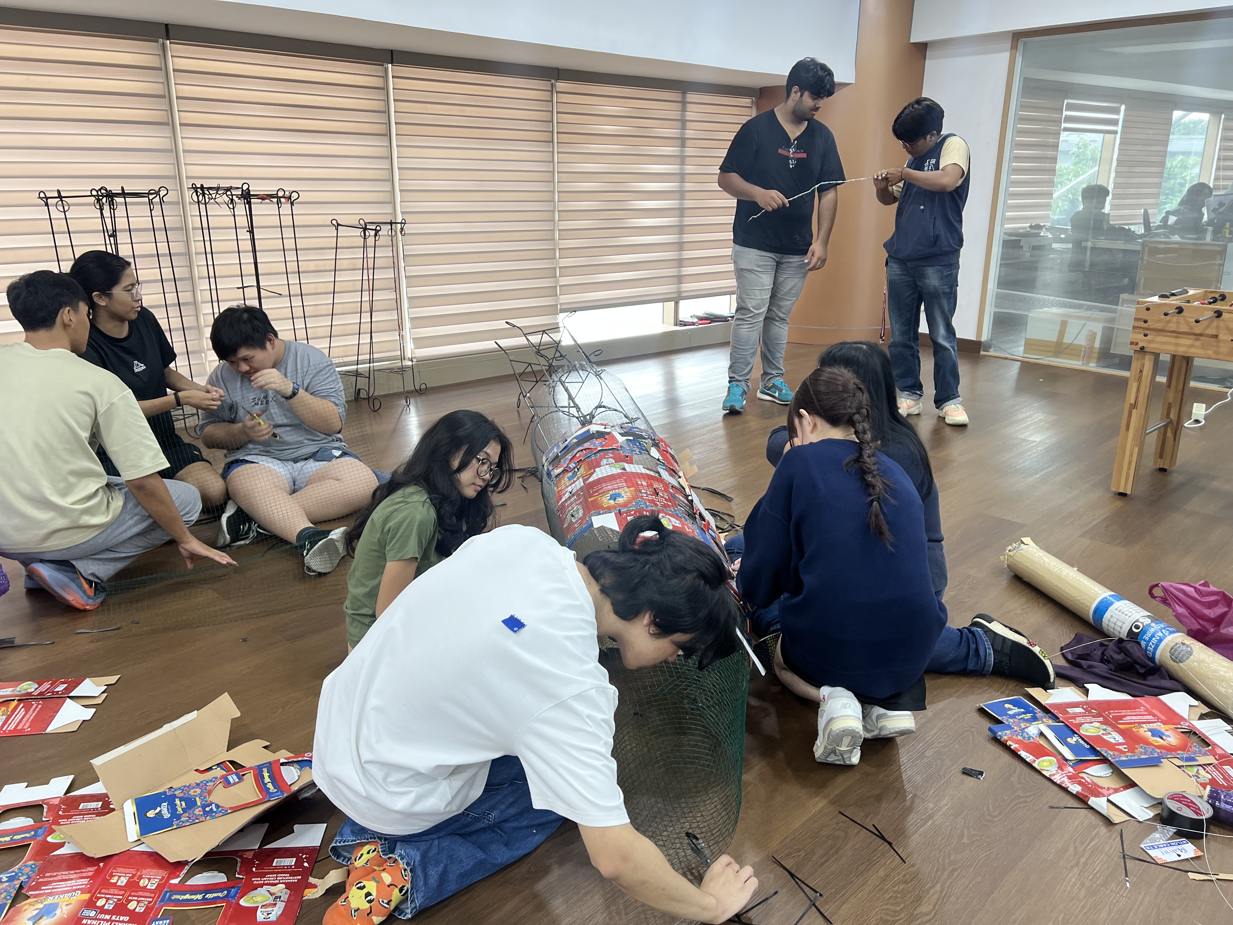 UNIJI Students Bring Halloween Magic to Life: Behind the Scenes of the 2025 UNIJI Halloween Party Decorations!