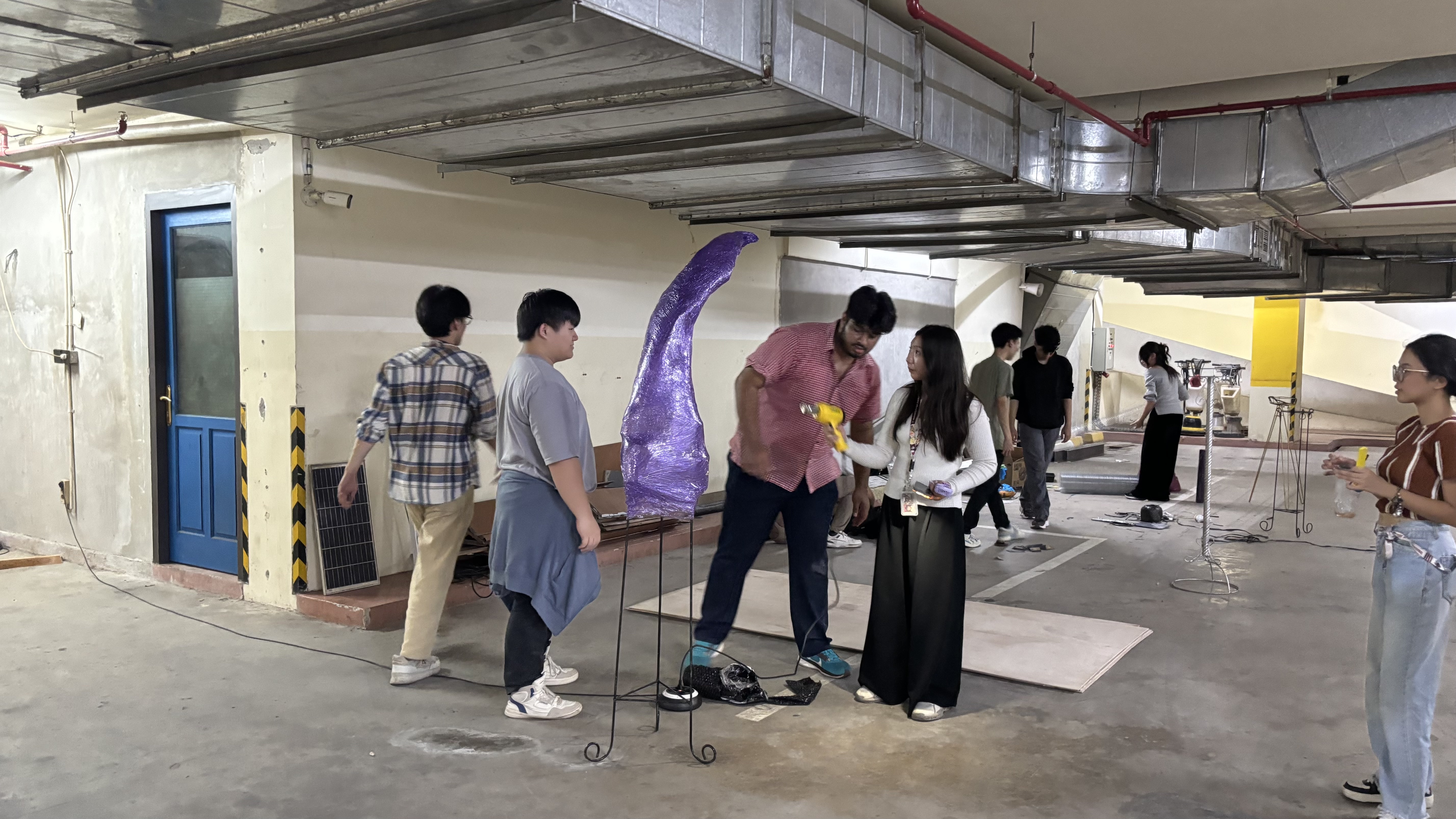 UNIJI Students Bring Halloween Magic to Life: Behind the Scenes of the 2025 UNIJI Halloween Party Decorations!