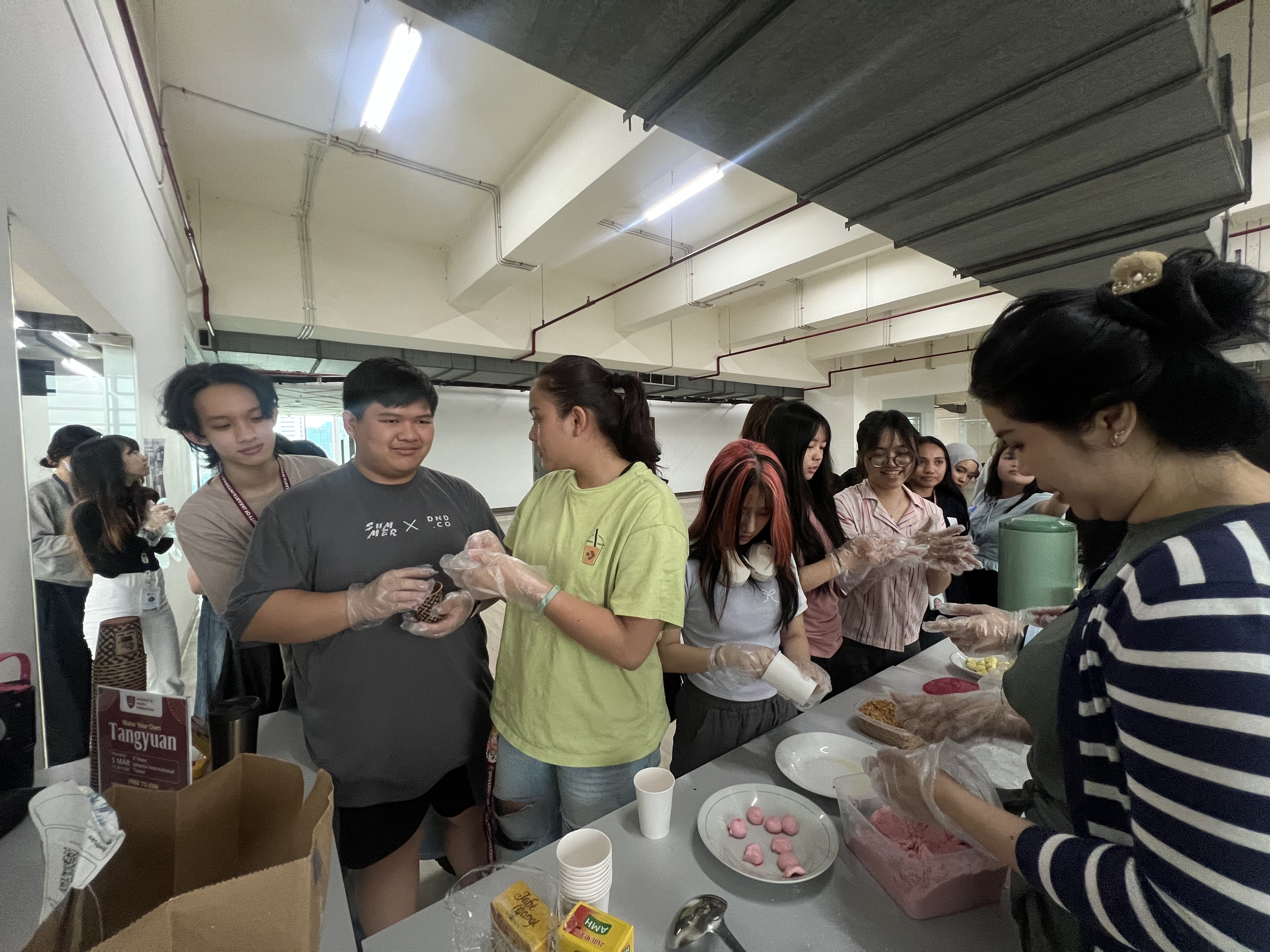 UNIJI Students Get Creative at “Make Your Own Tangyuan” Cultural Workshop