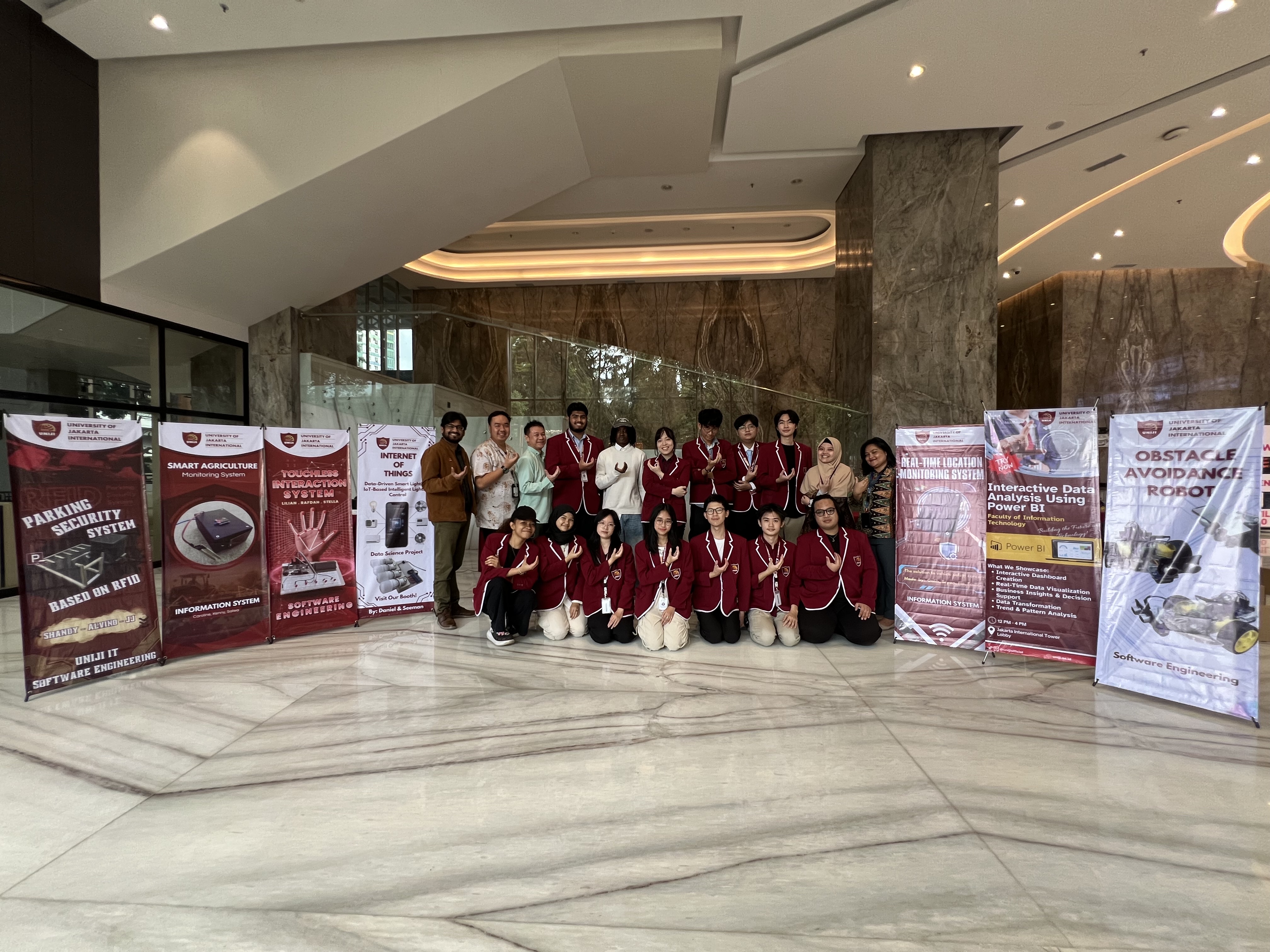 Faculty of IT Exhibition Highlights at UNIJI Open House 2026: Showcasing Real-World Innovation