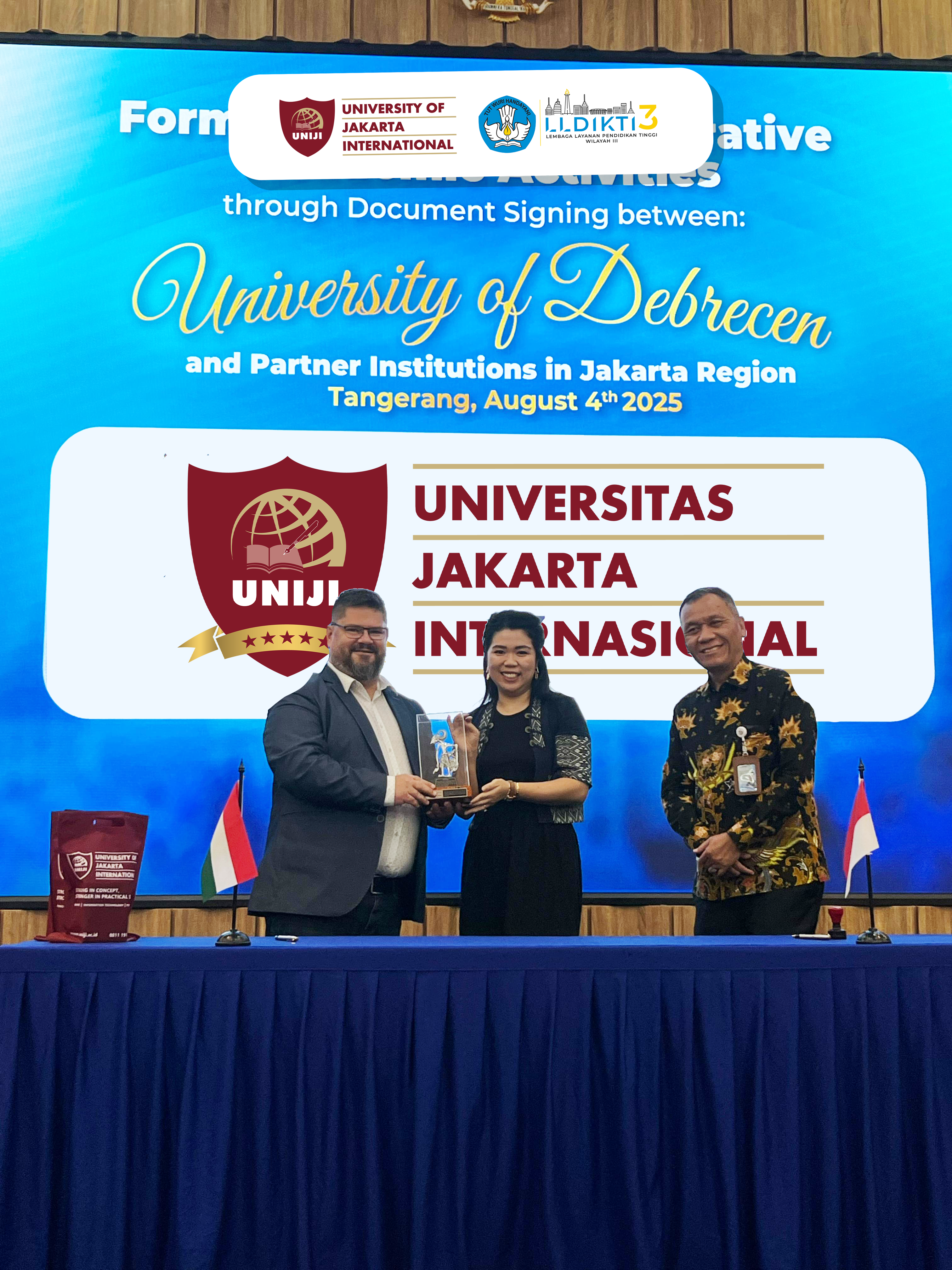 Implementation of Arrangement Signed between University of Debrecen and UNIJI